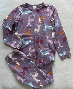 $90 Polarn O Pyret Girls Top & Leggings Organic Cotton Size 6-8 Yr 122 128 - Picture 1 of 12