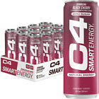 C4 Smart Energy Drink - Sugar Free Performance Fuel & Nootropic Brain Booster, C