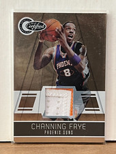Channing Frye 2010-11 Panini Totally Certified Gold 2 Color Jersey Patch #/25 SP