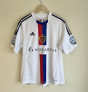 FC Basel 1893 2012/2013/2014 Away Football Shirt Soccer Jersey Adidas Men's Sz L