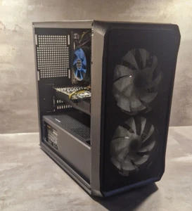 Gaming PC Intel i5 4x 3,60GHz 16GB RAM 120GB SSD Win11 Pro Radeon RX 570 8GB - Bild 1 von 3