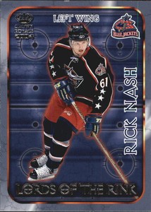 2003-04 (BLUE JACKETS) Crown Royale Lords of the Rink #9 Rick Nash