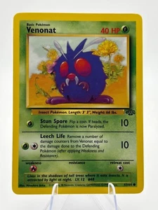 ERROR Miscut Misprint - Pokémon Venonat Jungle - Picture 1 of 4