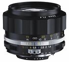 Voigtlander 2016 NOKTON 58mm F1.4 SL II Ai-S Black Rim for Nikon F Mount NIB F/S