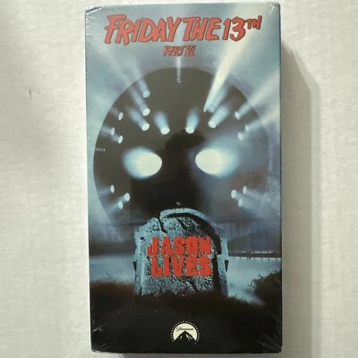 1989 Friday the 13th Part 6 VHS SEALED Foto 1 de 4