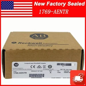New Sealed ALLEN BRADLEY 1769-AENTR/A Compactlogix Ethernet/IP Adapter 1769AENTR - Picture 1 of 4