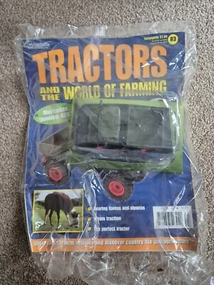 1/43 HACHETTE UNIVERSAL HOBBIES TRACTOR WORLD FARMING 1970 MERCEDES UNIMOG 406 A - Image 1 of 3