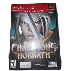 Champions of Norrath: Realms PlayStation 2 PS2 schwarzes Etikett neu versiegelt PS2 SELTEN - Bild 1 von 3
