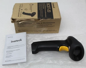 NEW Laser 2.4G Wireless Barcode Scanner Inateck BCST-20 - Picture 1 of 7
