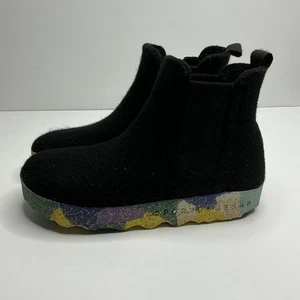 Asportuguesas Caia Chelsea Boots Womens 41 US Size 8 Black Wool - Picture 1 of 11
