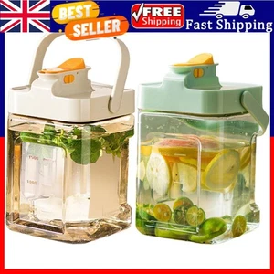 Dispensador de bebidas de plástico portátil de 2,3 L para refrigerador jarra de agua fría jarra de jugo - Imagen 1 de 11