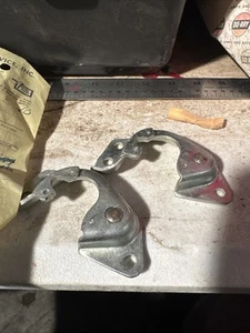 Pair Of Vintage Door Strikers New Old Stock From 1970 #524046 Fast Free Shipping - Picture 1 of 7