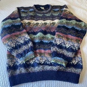Vintage ICELANDIC DESIGN •Damen S/M• 100% Wolle Pullover - Bild 1 von 8