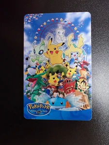 Carta Pokemon Telefono Edy Pokepark Promo Celebi Pikachu Jirachi Rayquaza ecc #5583 - Foto 1 di 19