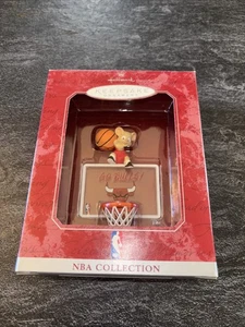 1998 Hallmark Keepsake Christmas Ornament Go Bulls Chicago Bulls NBA Collection - Bild 1 von 8