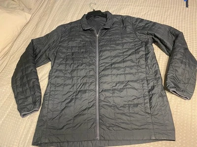 Patagonia Worn Wear Sweater Jacket Mens 2XL Gray Insulated Puffer Lightweight - Image 1 of 4