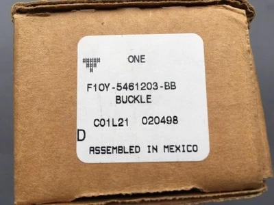 OEM NEW 1990 LINCOLN CONTINENTAL LEFT FRONT SEAT BELT BUCKLE F1OY 5461203 BB - Image 1 of 2