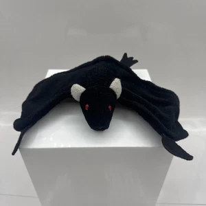 Radar the Red Eyed Black Bat TY Beanie Baby 1995 Vintage | NO TAG - Picture 1 of 14