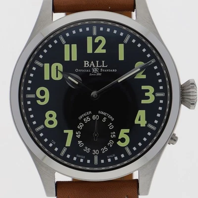 BALLWATCH NM2028D-BK Watch Engineer WATCH black SS/leather MN - Image 1 of 4