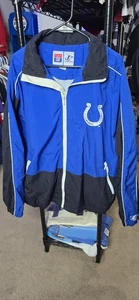  Logo Athletic Indianapolis Colts Full Zip Windbreaker Size Large.  - Picture 1 of 8