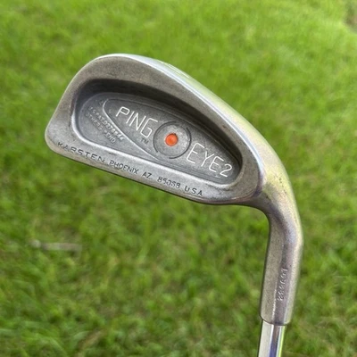 Ping Eye 2  Orange Dot 4 Iron ZZ Lite Stiff Flex Steel Shaft RH Golf Club - Image 1 of 4