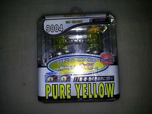 9004 Pure Yellow Bulb Xenon 65/45 Watt Headlight HID 2800k Spark Hibrid JDM - Picture 1 of 1