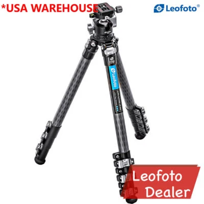 Leofoto Tripod LSR-284C+LH-30 Light Weight CF Flip Lock with Ballhead - Image 1 of 4