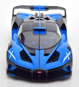 NEW 1:18 BUGATTI BOLIDE DIECAST MODEL CAR COLLECTIBLE BURAGO BLUE - Picture 1 of 14