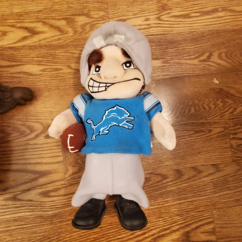 Nfl Detroit Lions NFL Team Fan Mascot Stuffed  Fan Freak Cover