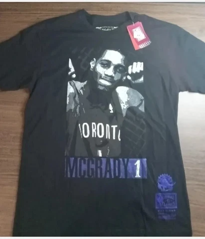 Mitchell & Ness Tracy McGrady Toronto Raptors T-Shirt Size men xxLarge #1 Cover