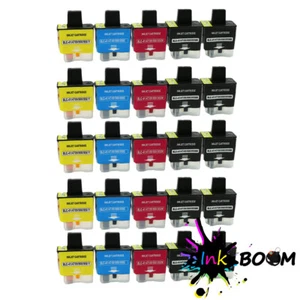 Cartucho de 25 tintas se adapta a Brother LC41 IntelliFax-1840C DCP-120C MFC-620CN - Imagen 1 de 1