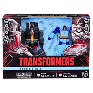 In Hand Transformers Studio Series Deluxe Ground Soldier and Elite Seeker - Picture 1 of 3