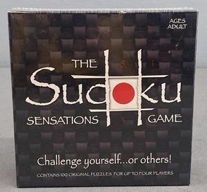 Sudoku Sensations Game Parker Brothers 2005 | 100 Original Puzzles 1-4 Players - Picture 1 of 3