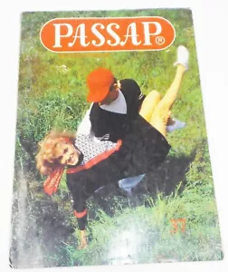 Vintage Passap International Magazine #37 - w/ Description Book! - Picture 1 of 3