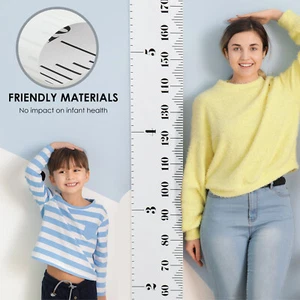 Kids Growth Chart Wall Hanging Removable Baby Growth Height Chart Canvas sdZza¤` - Picture 1 of 11