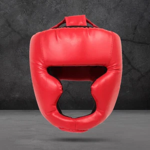 Casco da Boxe Completo Coperto Pelle PU Boxe Protettivo per Uomo Donna Bambini - Foto 1 di 16
