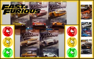 Rápido y Furioso - Rango Surtido - Elige y elige - Hot Wheels Diecast 1:64 - Imagen 1 de 32