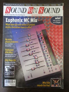SOUND ON SOUND MAGAZINE APRIL 2008 EUPHONIX MC MIX BBC RADIOPHONIC WORKSHOP 50TH - Picture 1 of 2