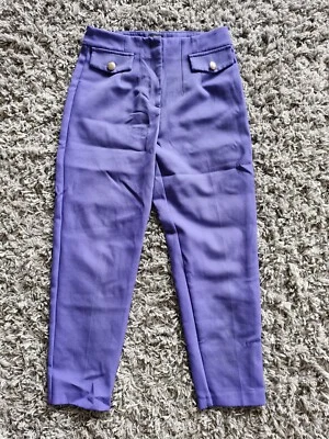 Ladies River Island Size 10 Purple Trousers - Image 1 of 4