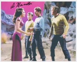 LEE MERIWETHER signed STAR TREK 8x10 w/ coa WILLIAM SHATNER THAT WHICH SURVIVES - Picture 1 of 1