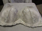Victorias Secret Beige Lace With Lots Of Sequins Very Sexy Push Up Sz 36Dd
