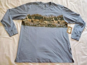 Camisa Legendary Whitetails Battle Ground Lounge Crew Manga Larga Hombres L Buck Deer - Imagen 1 de 10