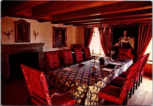 Postcard Louisbourg Cape Breton NS King's Bastion Superior Council Chamber - Picture 1 of 2