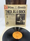 Jethro Tull Thick As A Brick Reprise VG Vinyl LP Record Album