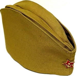 Schiffchen Käppi Pilotka пилотка Soldat  UDSSR CCCP Sowjet Armee - Bild 1 von 3