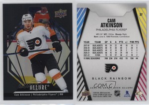 2022-23 Upper Deck Allure Black Rainbow Cam Atkinson #37