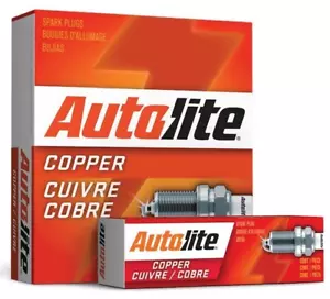 SET OF 4 AUTOLITE COPPER CORE SPARK PLUGS FOR MAZDA B2600 BRAVO UF UN G6 2.6L I4 - Picture 1 of 2
