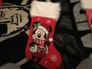 Disney Mickey Mouse with Presents Christmas Stocking - Picture 1 of 2