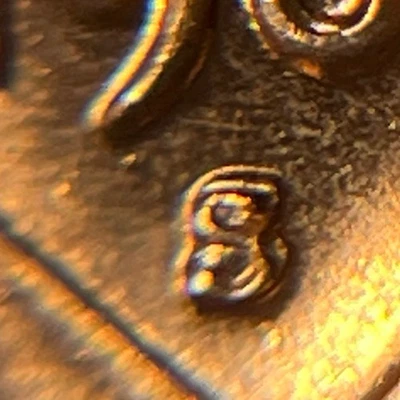 1968 S/S/S Penny Errors DDO DDR  Die Clash Cracks S Over S Over S Uncirculated - Image 1 of 4