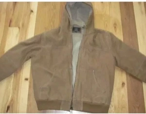 G.H. Bass Jacket Mens Large Brown Duck Sherpa Lined Hoody Size LG - Bild 1 von 7
